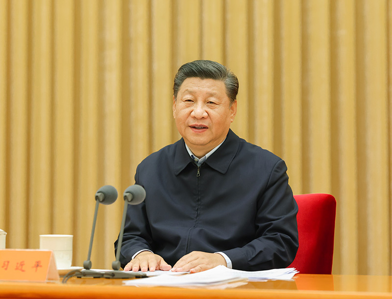 12月3日至4日,全國宗教工作會議在北京召開。中共中央總書記、國家主席、中央軍委主席習近平出席會議并發表重要講話。新華社記者 丁海濤 攝